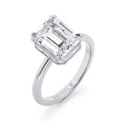 MICHAEL M Emerald Cut Diamond Engagement Ring